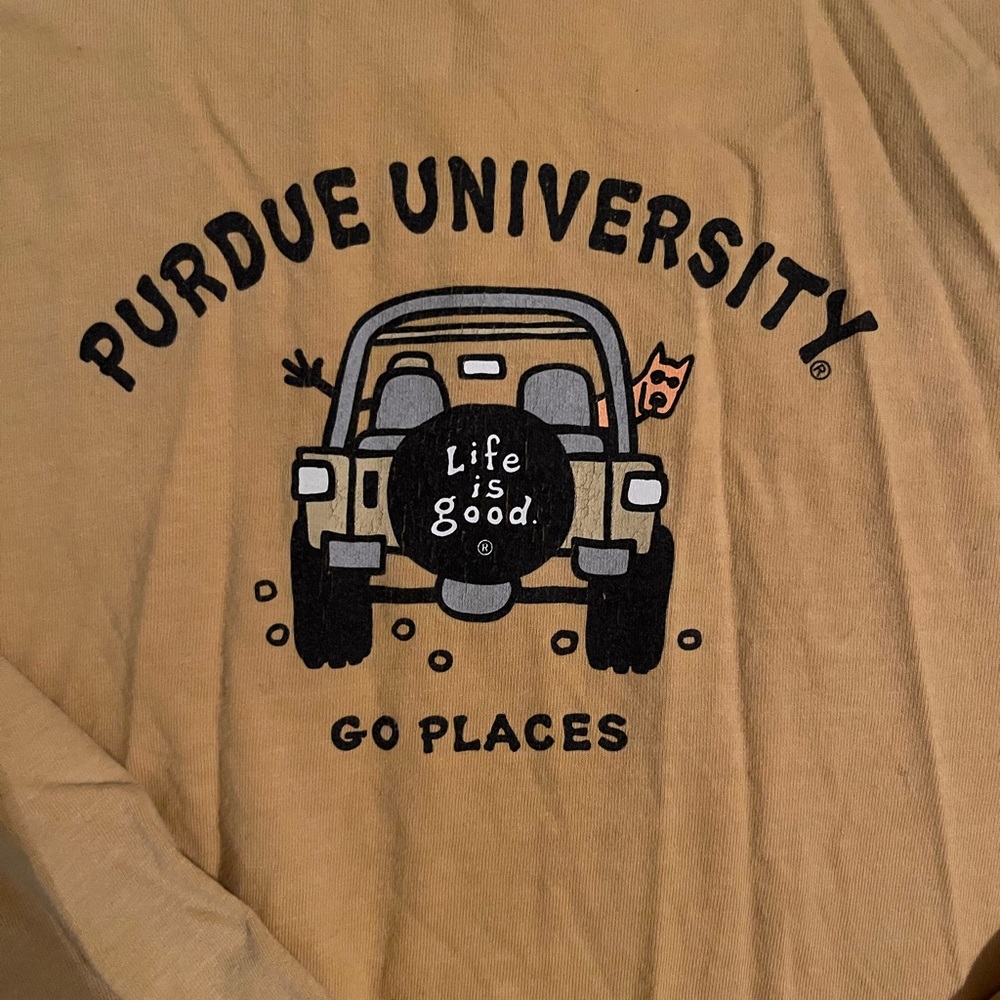 PURDUE life is good long sleeve